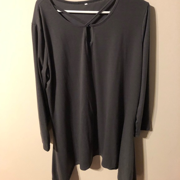 Unknown Tops - Shark bite Tunic Shirt